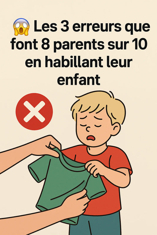 🚫 Ces 3 erreurs que 80 % des parents ne réalisent même pas en habillant leur enfant