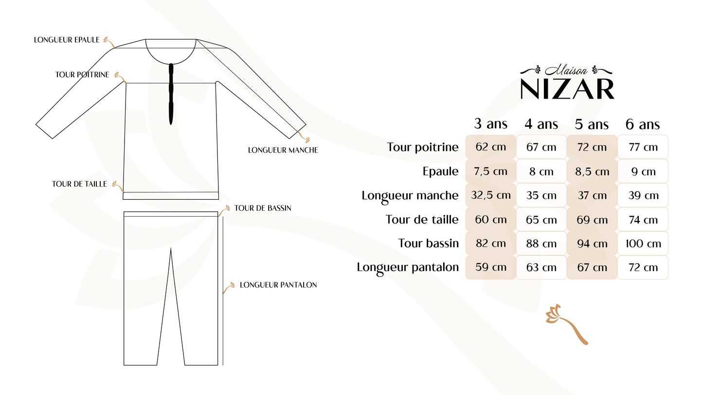 Kurta Doha 2 pièces