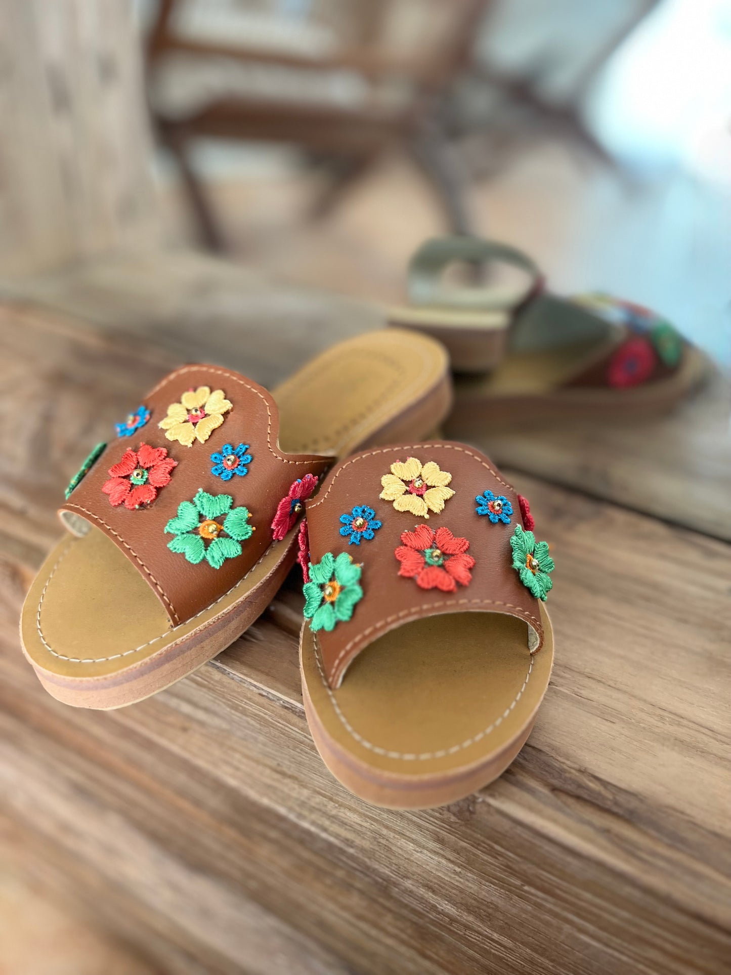 Sandales marron filles